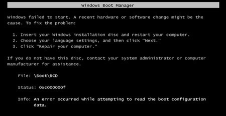 win10系统0xc000000f错误解决办法