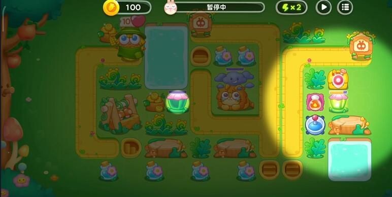 保卫萝卜4绿野奇缘第51关攻略-怎么通关