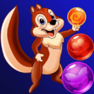 快乐松鼠泡泡射手(Happy Squirrel Bubble Shooter)_logo