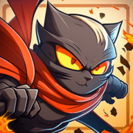 疯狂忍者猫(Crazy Ninja Cat)_logo